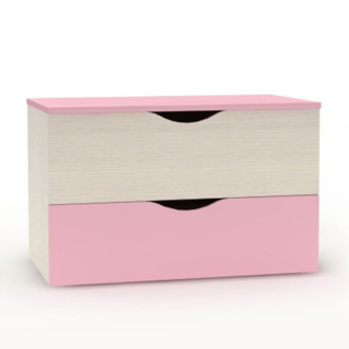 Krabice na hračky Bradop CASPER C101 creme-růžová