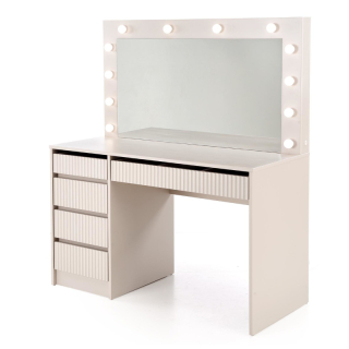 Toaletní stolek Halmar HOLLYWOOD 2 XL kašmír