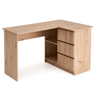 Psací stůl Halmar BEGA dub