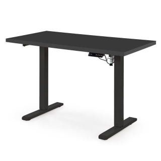 Výškově nastavitelný stůl Halmar B54 černý