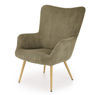 Křeslo Halmar AMARO olivové
