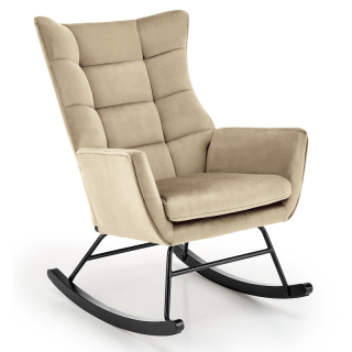 Houpací křeslo Halmar BAZALTO béžové