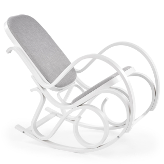 Houpací křeslo Halmar MAX BIS PLUS bílé