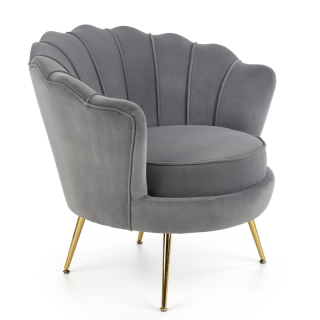 Křeslo Halmar AMORINITO šedé