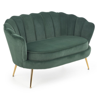 Dvoukřeslo Halmar AMORINITO XL tmavě zelené