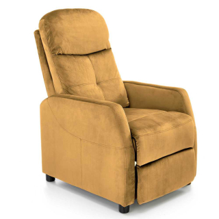 Polohovací křeslo Halmar FELIPE 2 hořčicové