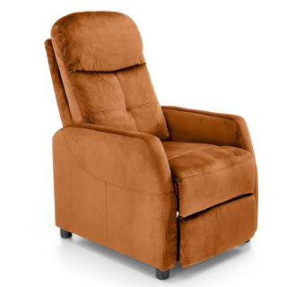 Polohovací křeslo Halmar FELIPE 2 skořicové