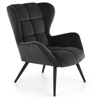 Křeslo Halmar TYRION černé