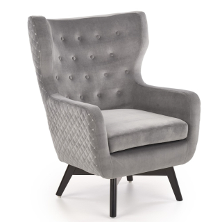 Křeslo Halmar MARVEL šedé