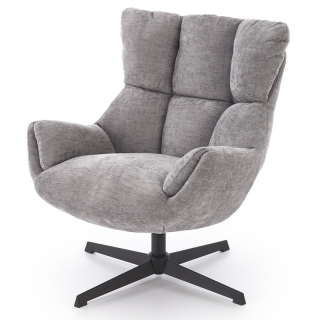 Otočné křeslo Halmar ORINOKO šedé