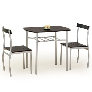 Jídelní set Halmar LANCE wenge